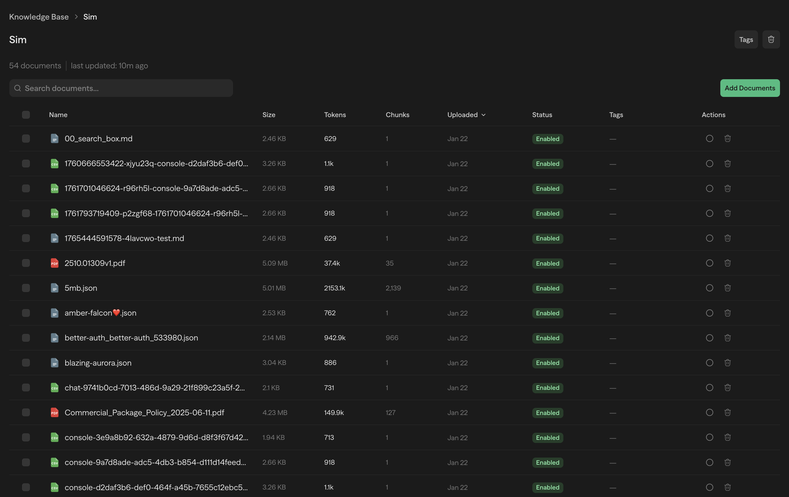 Knowledge Base